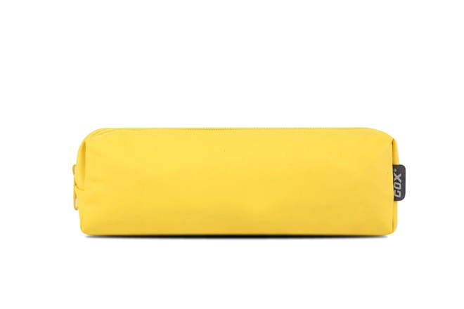 Single Compartment Square Tube Shape Pencil Case With Recycled Materials In Color