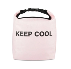 Tyvek® Medium Size Roll Top Lunch Tote Color Pink