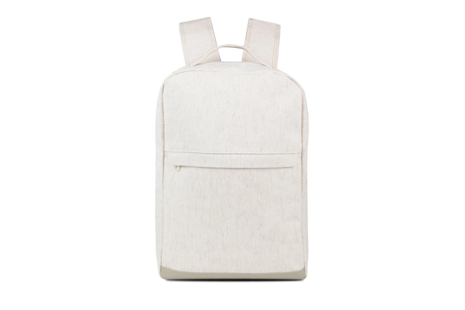 Women's 15.6'' Linen Two Compartments Everyday Laptop Backpack