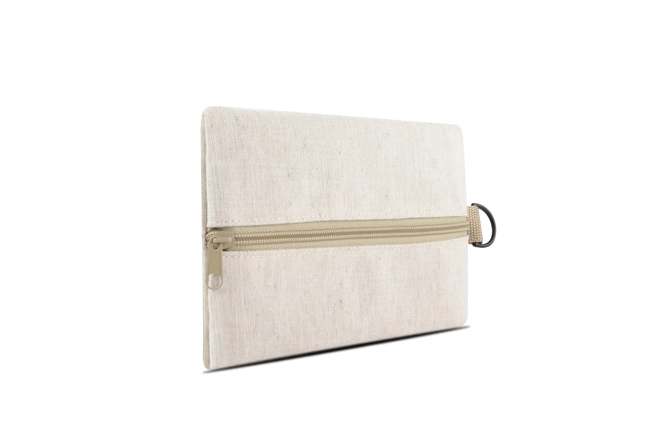 Women's Linen Flat Pencil Case