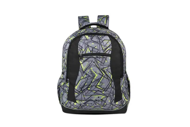 Geometric Pattern RPET School Backpack
