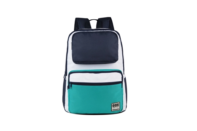 Contrast Color RPET School Everyday Backpack