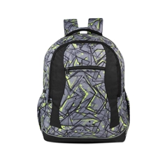 Geometric Pattern RPET School Backpack