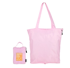 Solid Color RPET Foldable Tote Shopping Bag